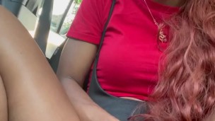 CarPlay with ebony nympho