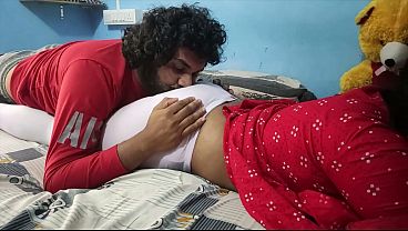 BDSM Hands Tied Blowjob & Hard Doggy Fuck with Indian Stepsister